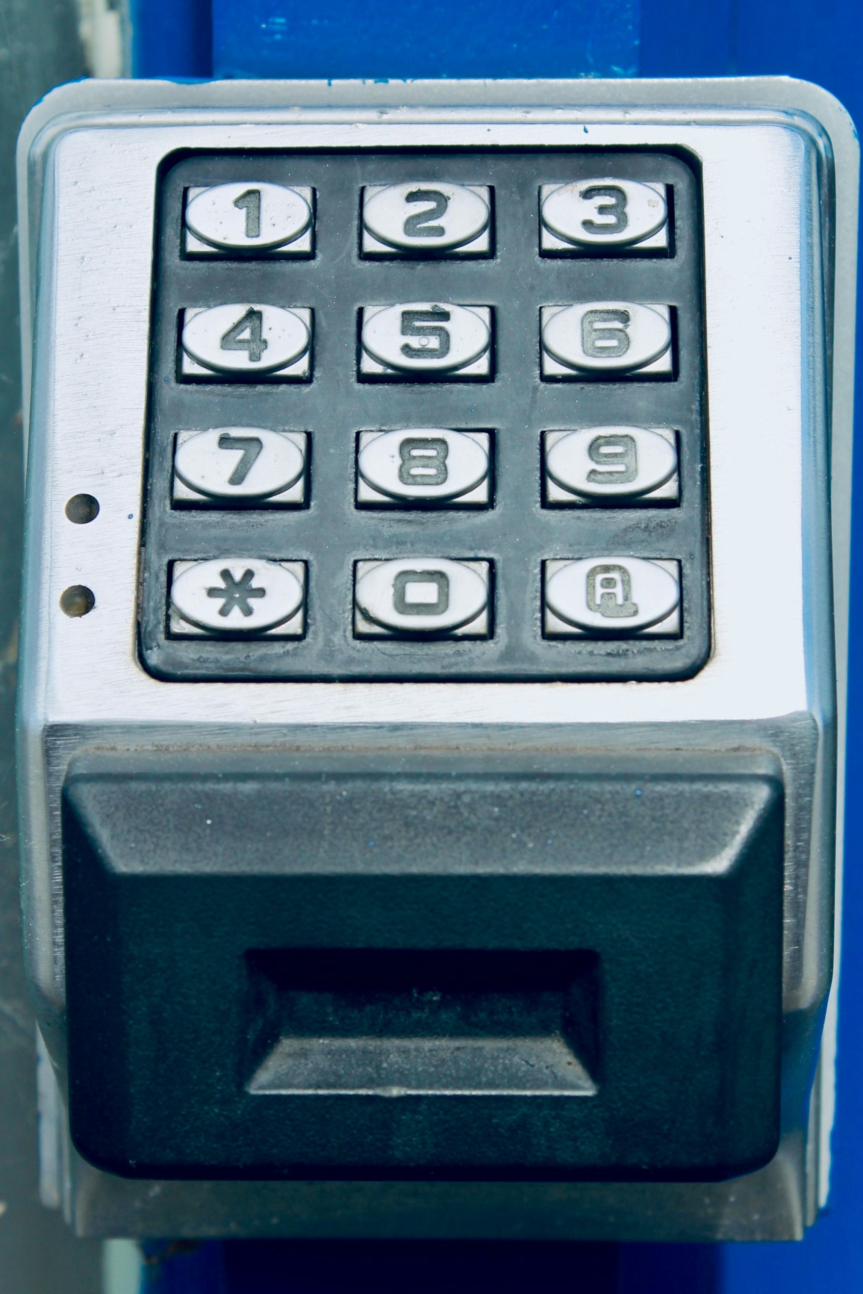 Security keypad